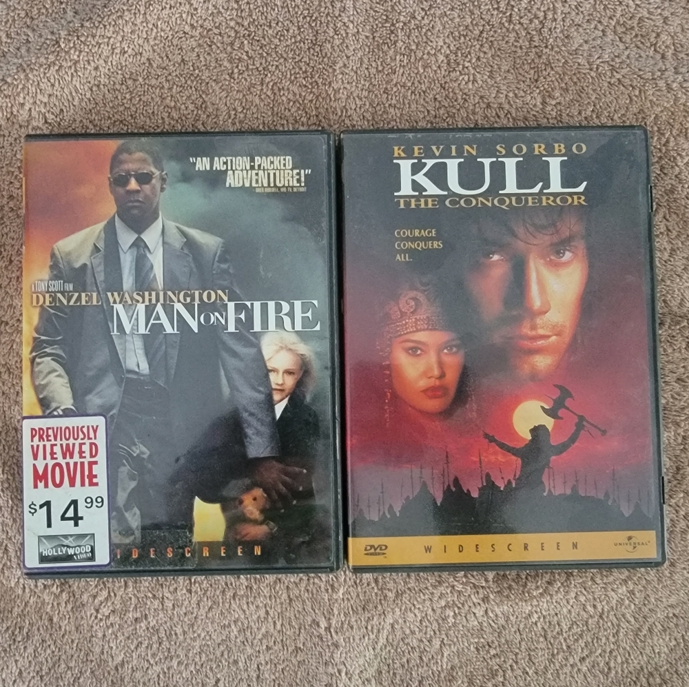 Set of 2 DVD Movies